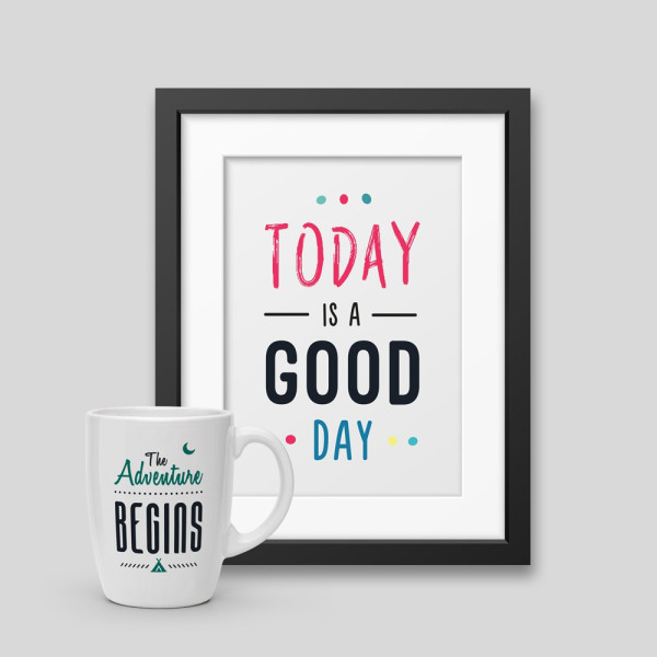 Pack Mug + Framed poster Pack Mug + Framed poster